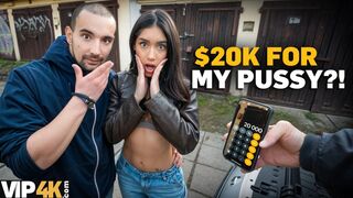 VIP4K. He wanted to buy a car, but instead sold his Girlfriend's Pussy to a Stranger