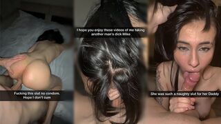 Snapchat Compilation Of 19 year old Teen Cheats on Boyfriend