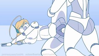 Curly Brace 4 - Robot Girl Hentai