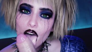 Misty is unfaithful to Jackie - Cyberpunk 2077 Fanfiction - 3D Porn 60 FPS - Hentai + POV WildLife