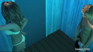 A Wife and stepmom - MILF helps her 18yo neighbour to Masterbate.