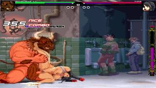 Tifa Lockhart get pound by Minotaur