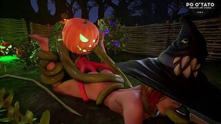 Monster Stable Spooky Season Special: Pumpkin Pickin | Tentacles | 3D Animated