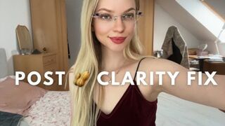 How to deal with Post Nut Clarity (CEI)