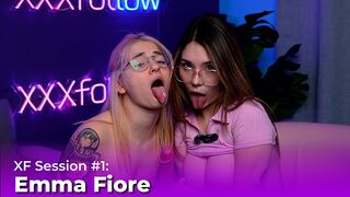 Emma Fiore & Dani Ortiz show you how to masturbate between hot kisses and big tits XXXFollow 