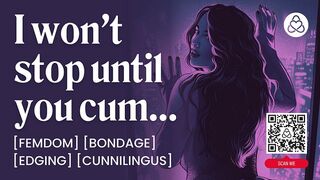 ASMR Audio Porn: Femdom Fucks Her Submissive Male On a First Date - BDSM & Edging - Audio Roleplay