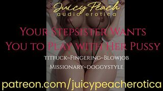 Your Older Stepsis Wants You to Play With Her Pussy