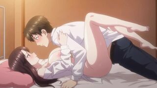 Pussy Licking and Huge Creampie for Hairy Pussy (Hentai Anime)