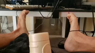 TOE CURLING ORGASM with Sexy Guy Moaning