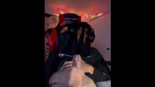 Masked Konig cosplay cums while masturbating(Loud Moaning)