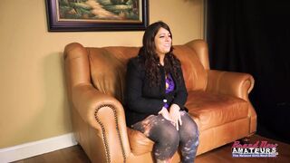 Curvy Brunette Kai Willow Sloppy Rimjob Passionate Ass Worship Heat!