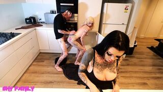Sexy Deaf housewife gets cheated on by big cock and best friend (cum in mouth)