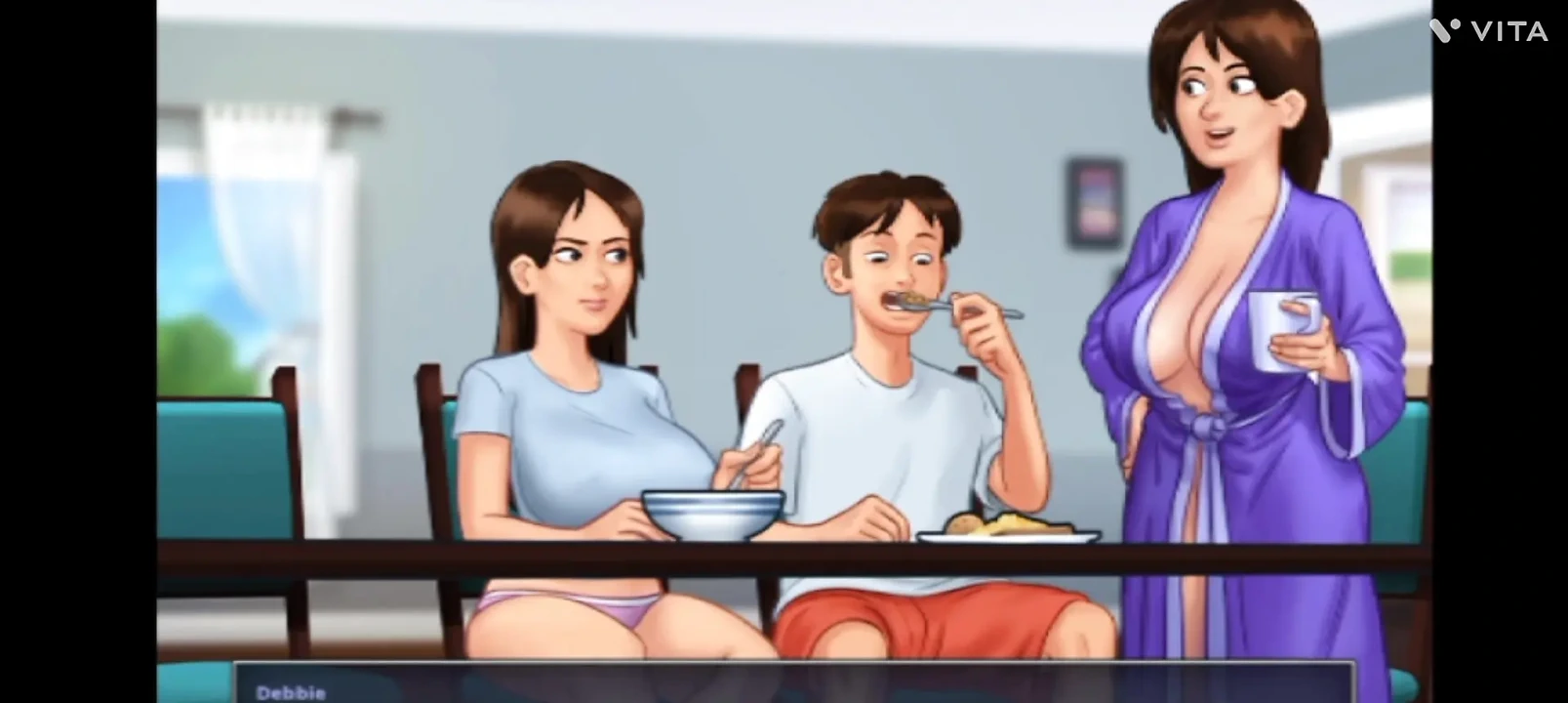 Summertime saga5. I fucked my stepsister while she is taking bath .