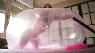 Double Huge Wubble Balls Nude Ride to Pop - Bunny Looner