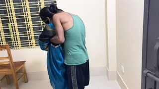 I found my aunty peeing alone in the bathroom so I grabbed her and started fucking her
