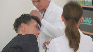 Time Stop! Strong Doctor Fuck a Slutty Nurse so Hard.