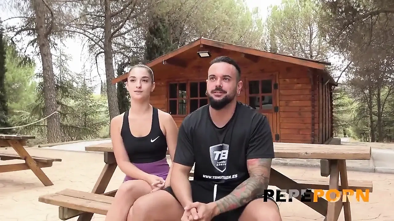 Public Threesome With a Married Couple - Husband Wants to Give His Wife Candy Fly a Sexy Surprise