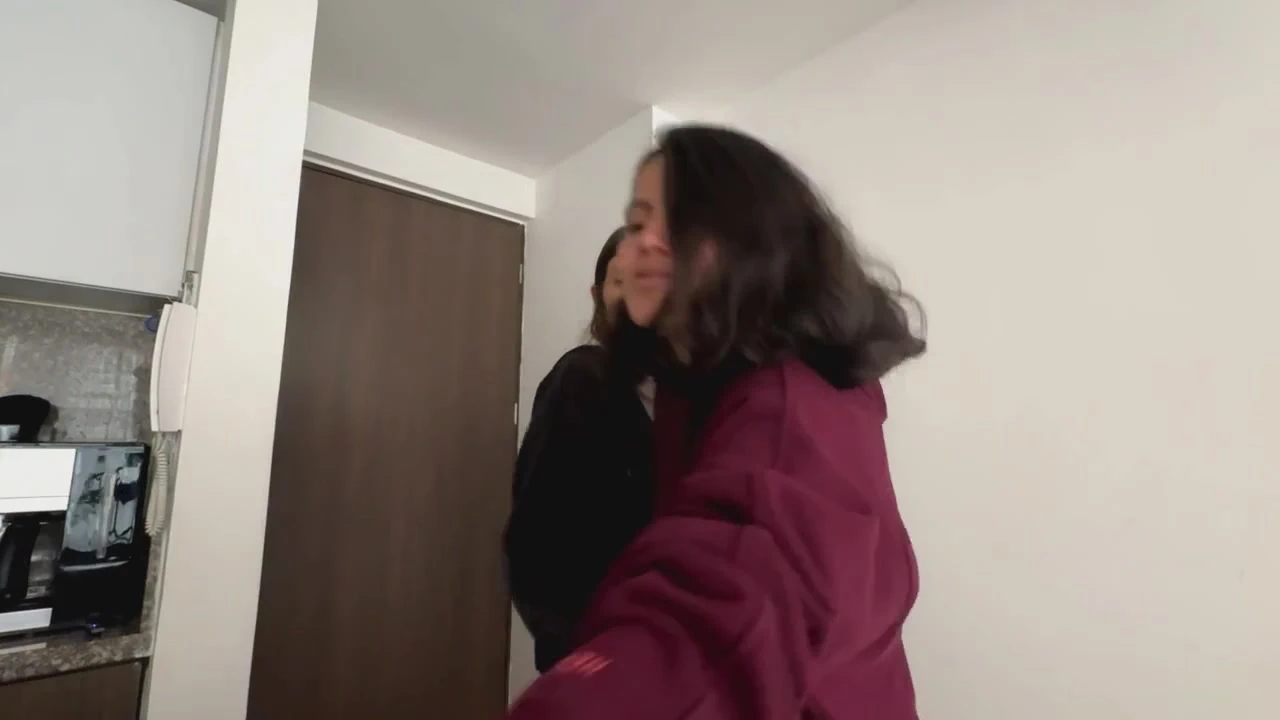 My best friend's wife's ass squeezes my mouth very well