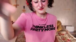 Big Ass Brunette Camgirl Shows Ass and Hole