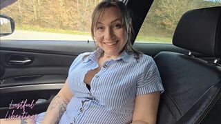 Hairy mature MILF repaid my help by swallowing my cum