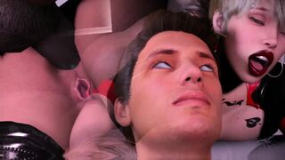 Indira QOS Blacked PMV with Club Girls – BBC Worship