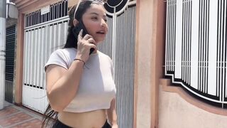 My Colombian Latina half-sister was lost and asked me if I could give her lodging at my house