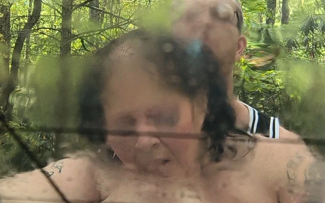 It's Raining Back of Car Brick Dick Pounds Her Hard
