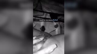 Hot Chick Squirts In Snap Chat Video