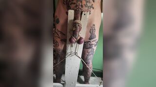 Goode Girl Unholy Crucifix Ballbusting Pt3