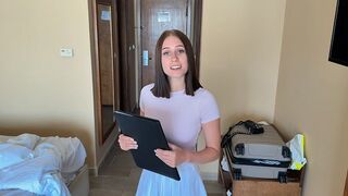 The hotel manager did a great job handling the customer's complaint.