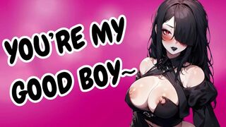 F4M Your Hot Busty Goth Roommate NEEDS You | ASMR Audio Roleplay